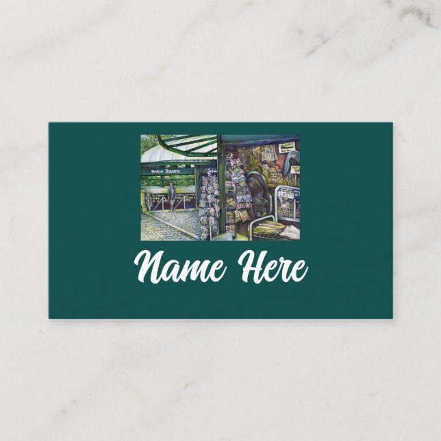 Hur är det med en bild, fantasilös? placeringskort (Framsida)