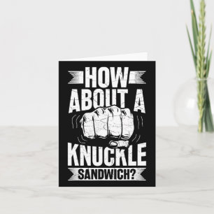 Hur är det med en Knuckle Sandwich? Kort