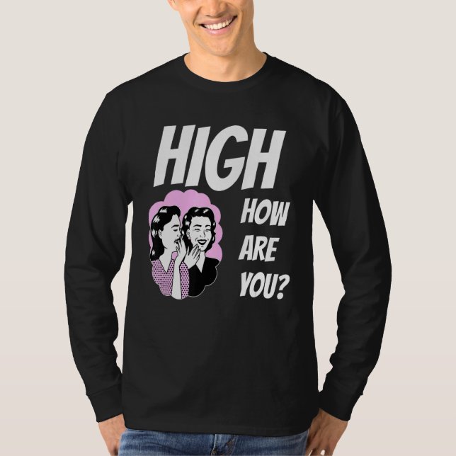 Hur är det med ogräs? t shirt (Framsida)