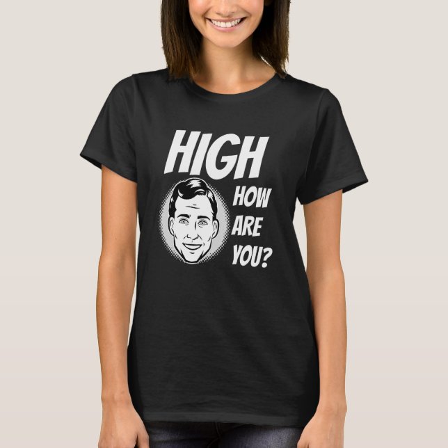 Hur är det med ogräs? t shirt (Framsida)