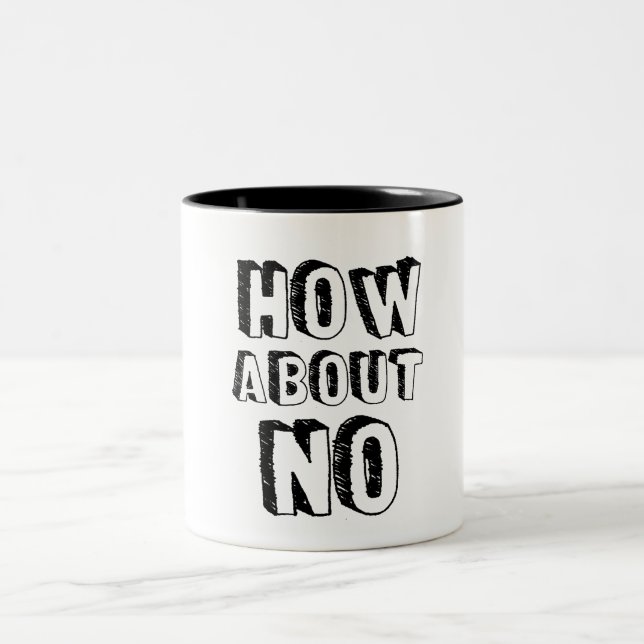 Hur Är Det Nej Två-Tonad Mugg (Center)