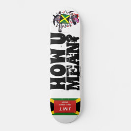 HUR ÄR ELAKET? MINI SKATEBOARD BRÄDA 18,5 CM