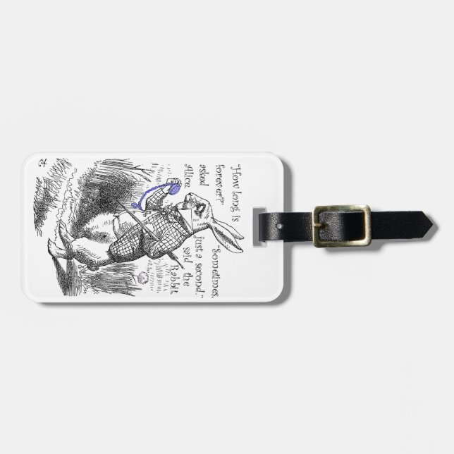 Hur är Long för evigt? Bagagebricka (Horisontell Framsida)