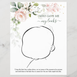 Hur Baby kan se ut Blommigt babystöld F Reklamblad