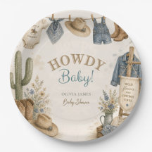 Hur baby western öken baby shower
