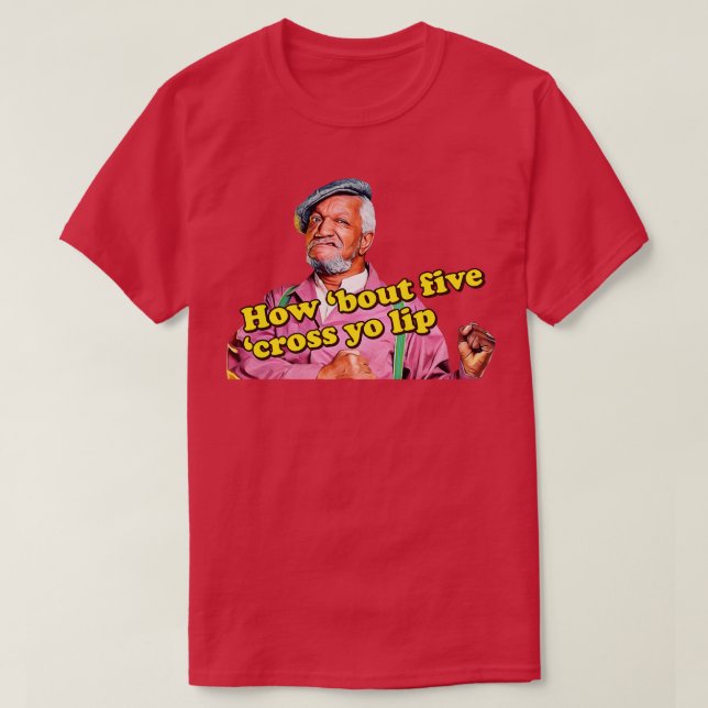 Hur Bout 5 Kor Unga på läppar T Shirt (Design framsida)