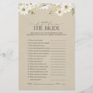 Hur bra gör du för Möhippan av Bride Daisy?