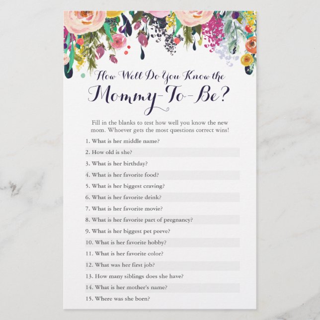 Hur bra vet du hur bra Mamman Quiz är? (Framsida)