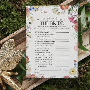 Hur bra vet du om Bride Flowers-spelet?