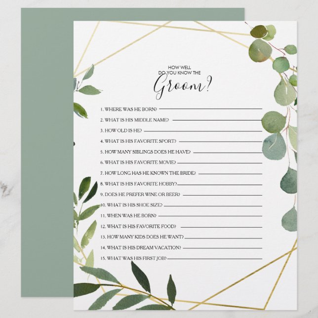 Hur bra vet du om Groom Möhippa-spelet? (Fram/baksida)