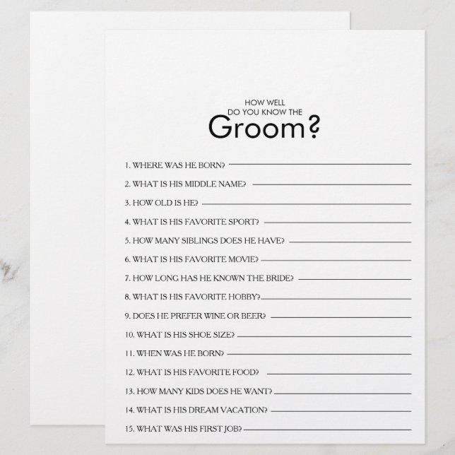 Hur bra vet du om Groom Möhippa-spelet? (Fram/baksida)