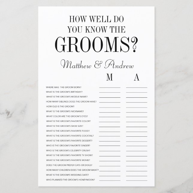 Hur bra vet du om HBT-frågor i groomerna? (Framsida)