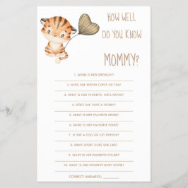 Hur bra vet du om Mamma-babyvyns spelkort? Flygblad