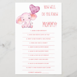 Hur bra vet du om Mamma-babyvyns spelkort? Flygblad
