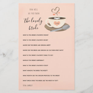 Hur bra vet du om Möhippan av Bride Coffee?