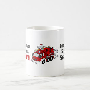 Hur brandmän reagerar till din akut kaffemugg