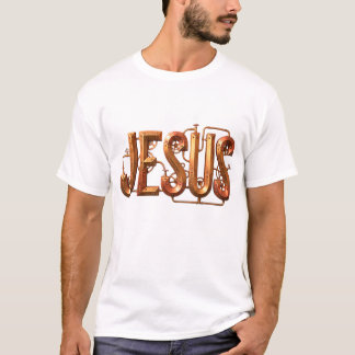 Hur coolt är det här? En Jesus steampunk T-Shirt