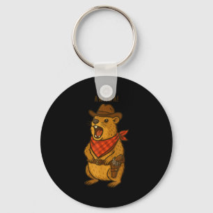 Hur Cowboy Rock Hyrax Awawa Western Rolig _1 Nyckelring