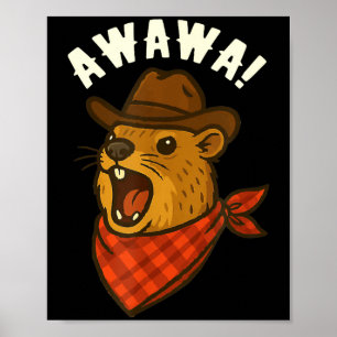 Hur Cowboy Rock Hyrax Awawa Western Rolig _1 Poster