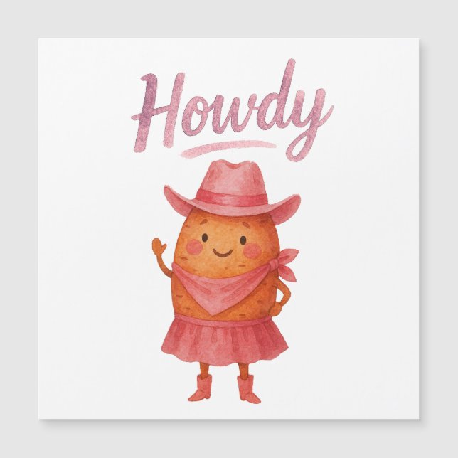 Hur cowgirl från Yam (Framsida)