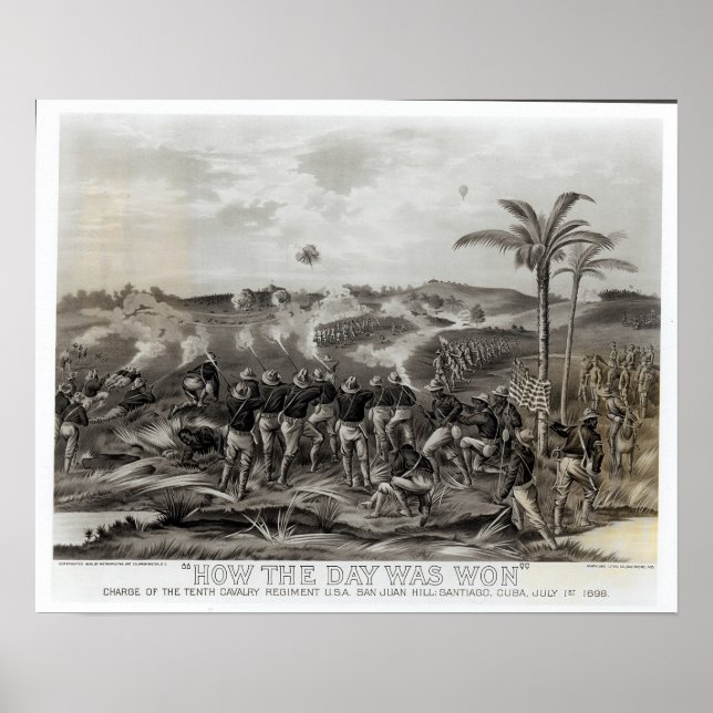 Hur dagen var Won Charge den tionde Poster (Framsidan)