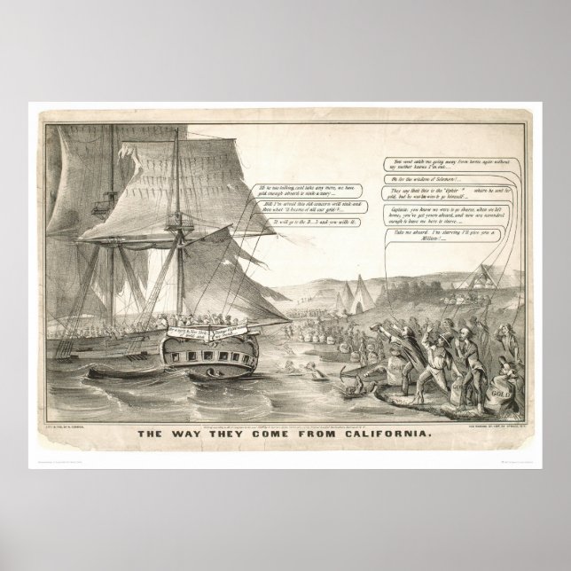 Hur de Komar till Kalifornien (0476A) Poster (Framsidan)