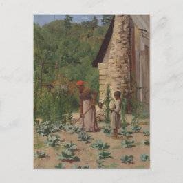 Hur de lever med T. Anshutz Vintage Painting Vykort