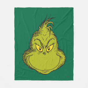 Hur den stora julen går? Klassiskt Grinc Fleecefilt