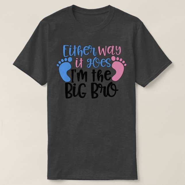 Hur det än går är det Genderna Big Bro T Shirt (Design framsida)