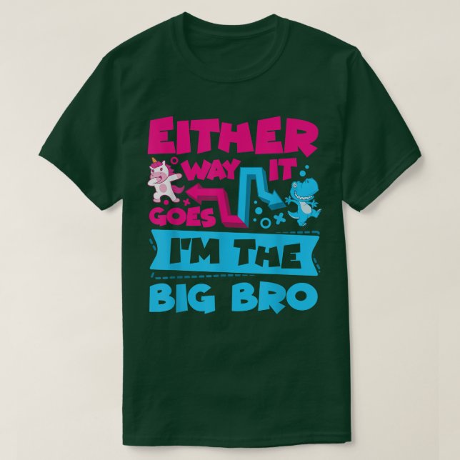 Hur det än går så är jag Genderna Big Bro Brother T Shirt (Design framsida)