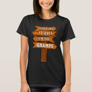Hur det än går så är jag Gramps-Gravidens announ T Shirt