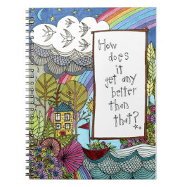 Hur det får några bättre än den anteckningsbok med spiral