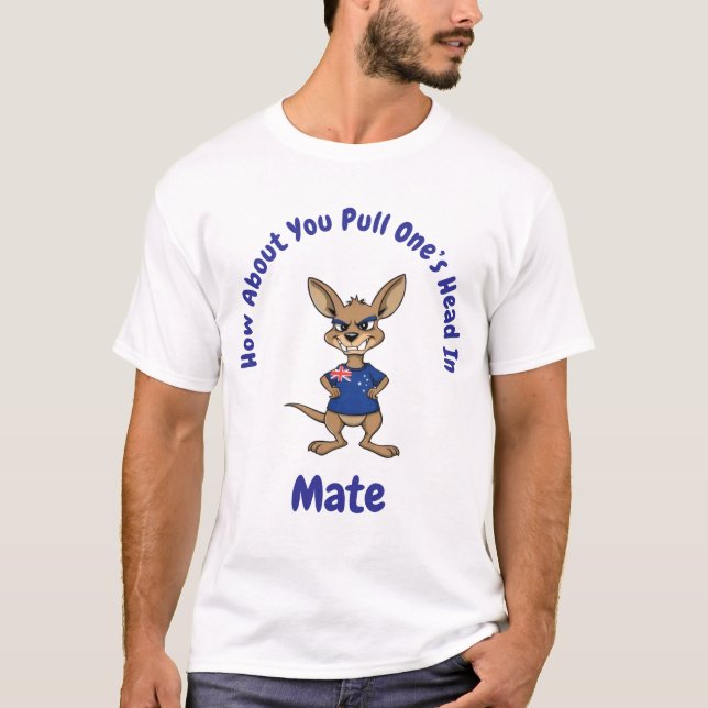 Hur Drar Du In Ens Huvud Kompis T Shirt (Framsida)