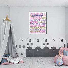 Hur du är en superhjälte poster