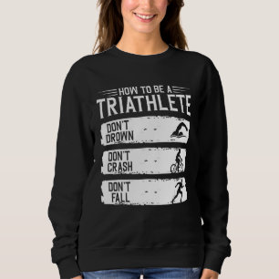 Hur du är en triatlete Triathlon Simma Adjö Spring T Shirt