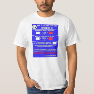 HUR DU BERÄKNAR DIN BIDEN FIREARMS TAX BILL T SHIRT