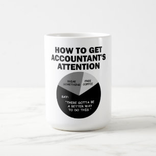 Hur du får revisorns uppmärksamhet att bryta något kaffemugg