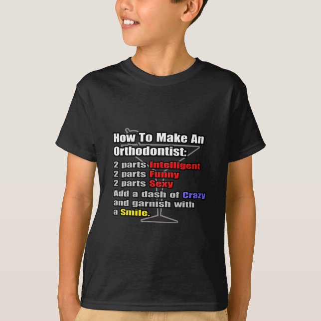 Hur du gör en ortodoontist tee (Framsida)