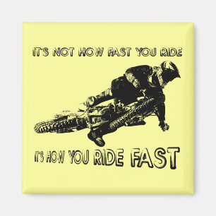 Hur du kör snabb dirt bike Motocross Magnet