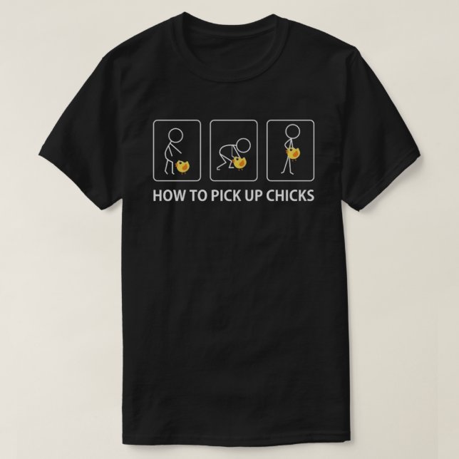 hur du plockor upp chickar t shirt (Design framsida)