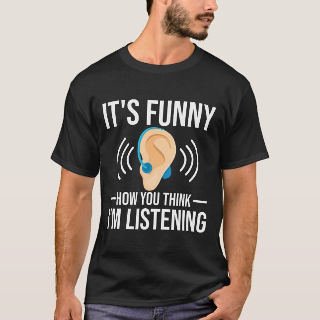 Hur du Tänka Döv T Shirt (Framsida)