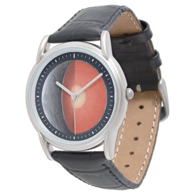 Hur en Rocky Planet formar sig. Armbandsur (Vinklad)