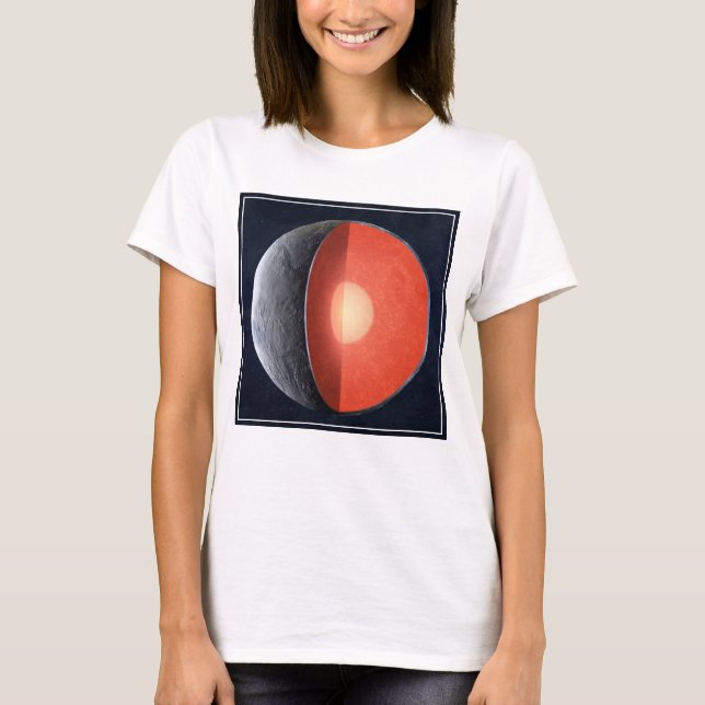 Hur en Rocky Planet formar sig. T Shirt (Framsida)