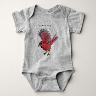 Hur fåglar vinkar kardinalen tee shirt