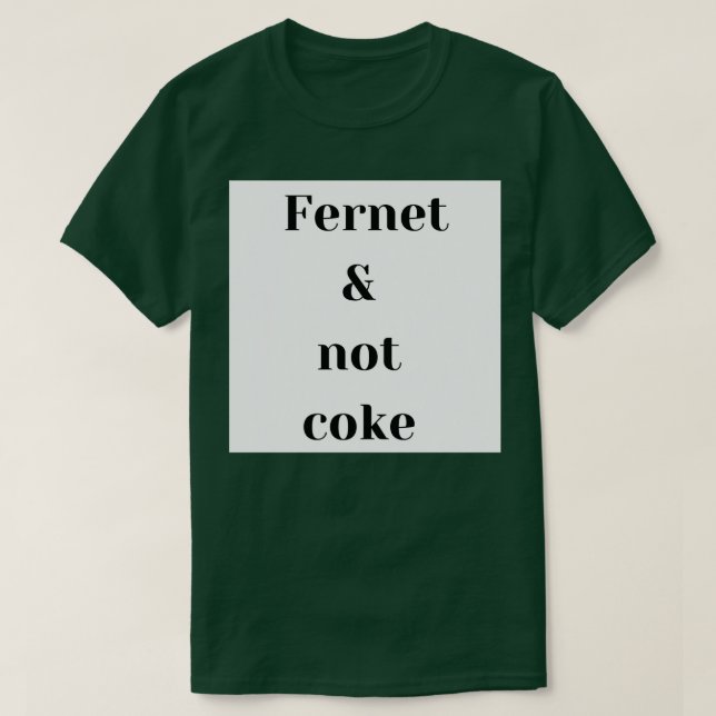 Hur fernet ska torkas t shirt (Design framsida)