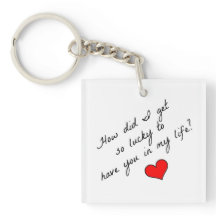 Hur fick jag en så fin nyckelkedja?