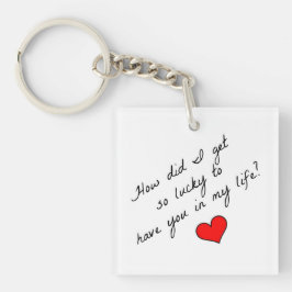 Hur fick jag en så fin nyckelkedja?