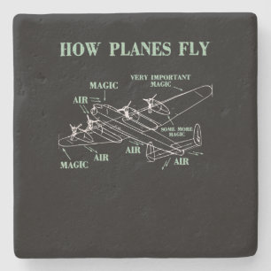 Hur Flygplan flyter fly Aerospace Ingenjör Pilot G Stenunderlägg
