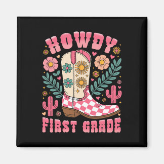 Hur första klass västern 1:a klass lärare cowboy magnet
