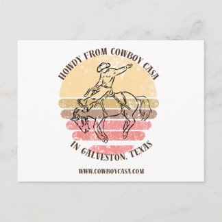 Hur från Cowboy Casa Postkort Vykort